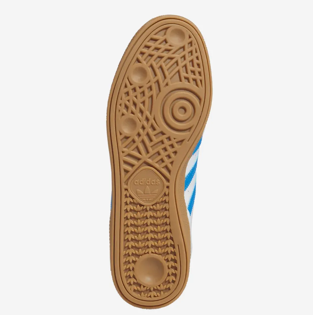 Adidas Busenitz (White Leather/Blue)