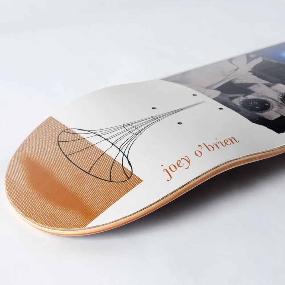 Alien Workshop O'Brien Kinds 8.0" White Skateboard Deck