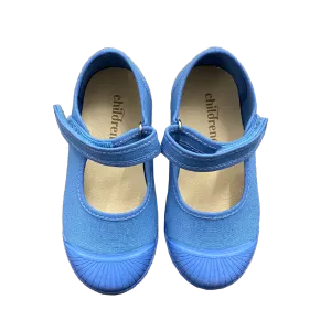 Canvas Mary Jane Captoe Sneaker - Medium Blue