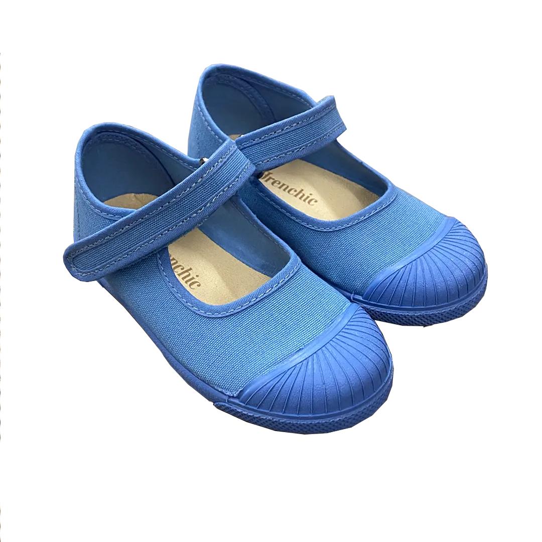Canvas Mary Jane Captoe Sneaker - Medium Blue