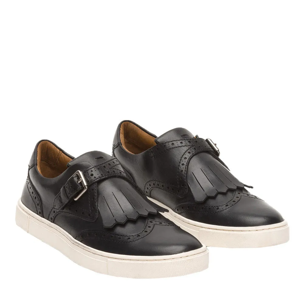 Frye Women's Gemma Kiltie Sneakers in Black