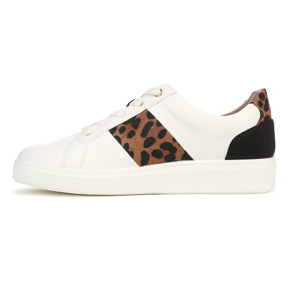 Happy Friday Leopard Animal Print Lace Up Sneakers