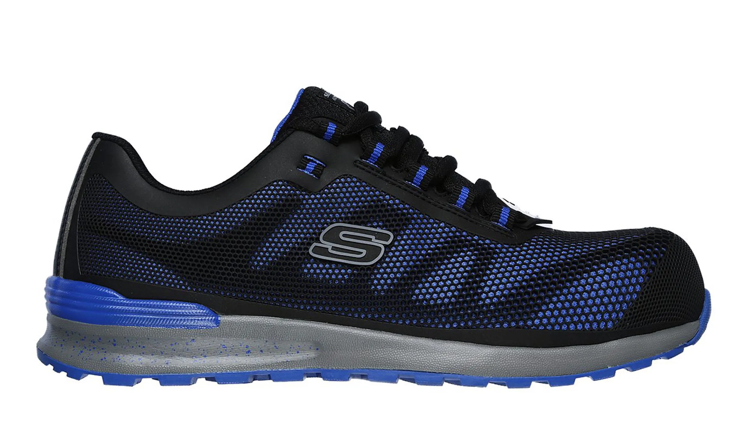 Skechers 77180 Work Bulklin Mens Lace Up Safety Work Shoe