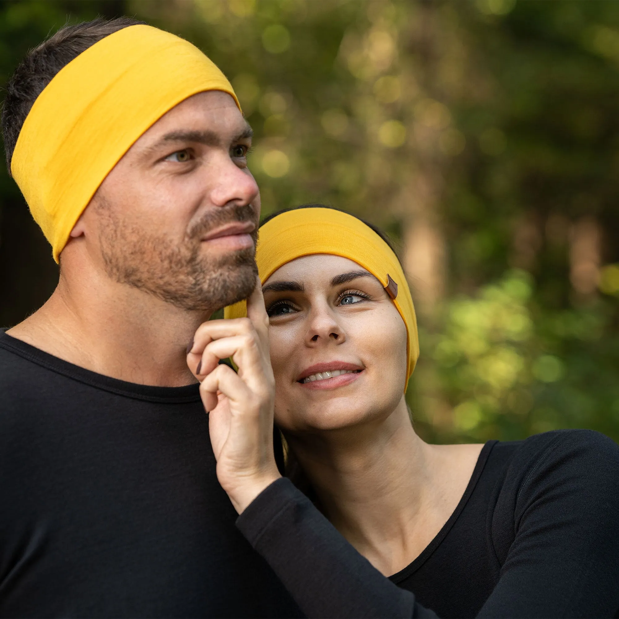 Unisex Trekking Headband Yellow