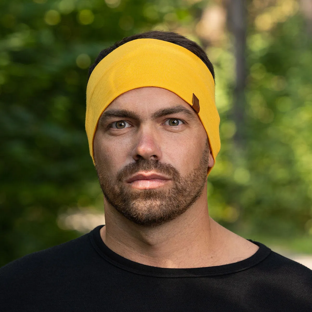 Unisex Trekking Headband Yellow