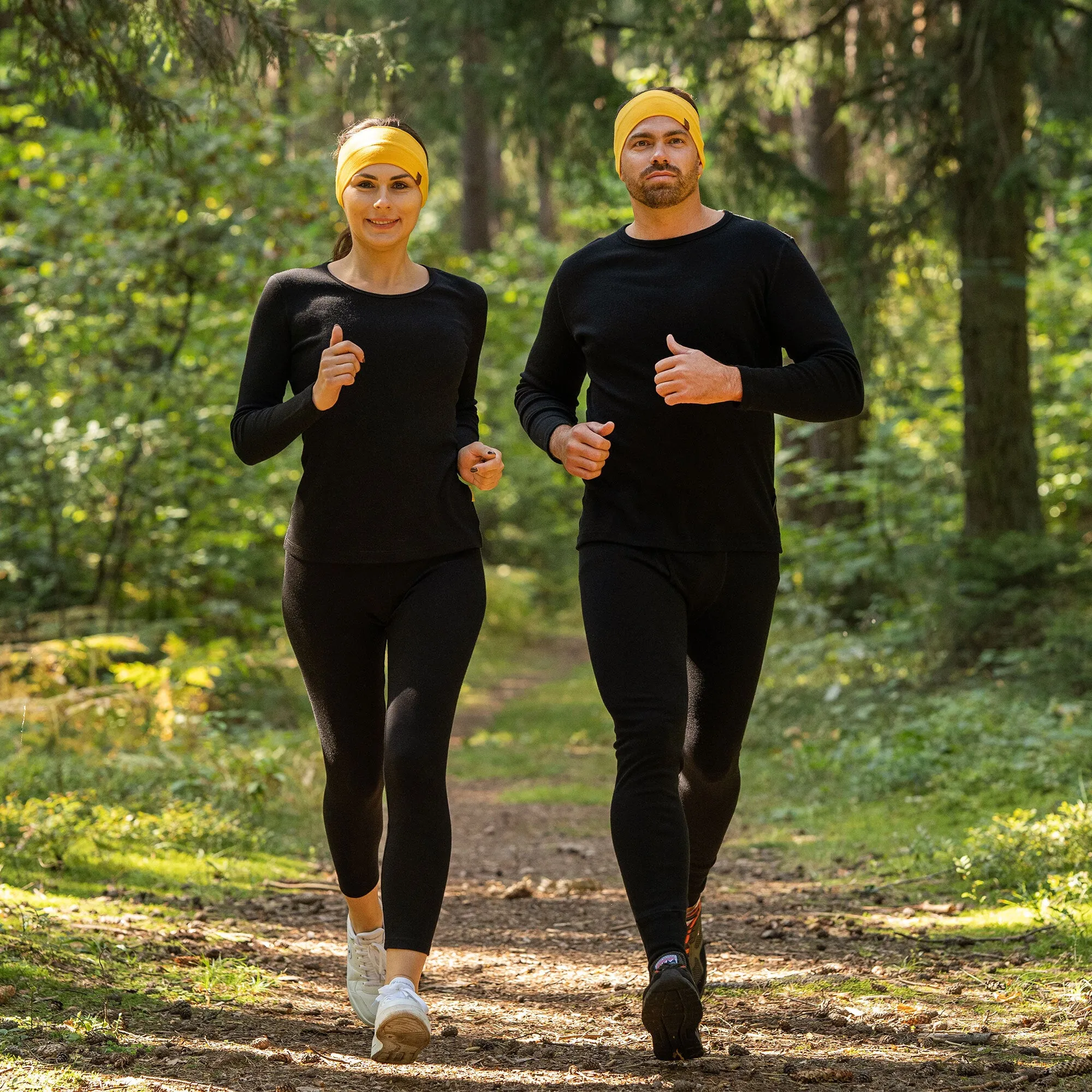 Unisex Trekking Headband Yellow