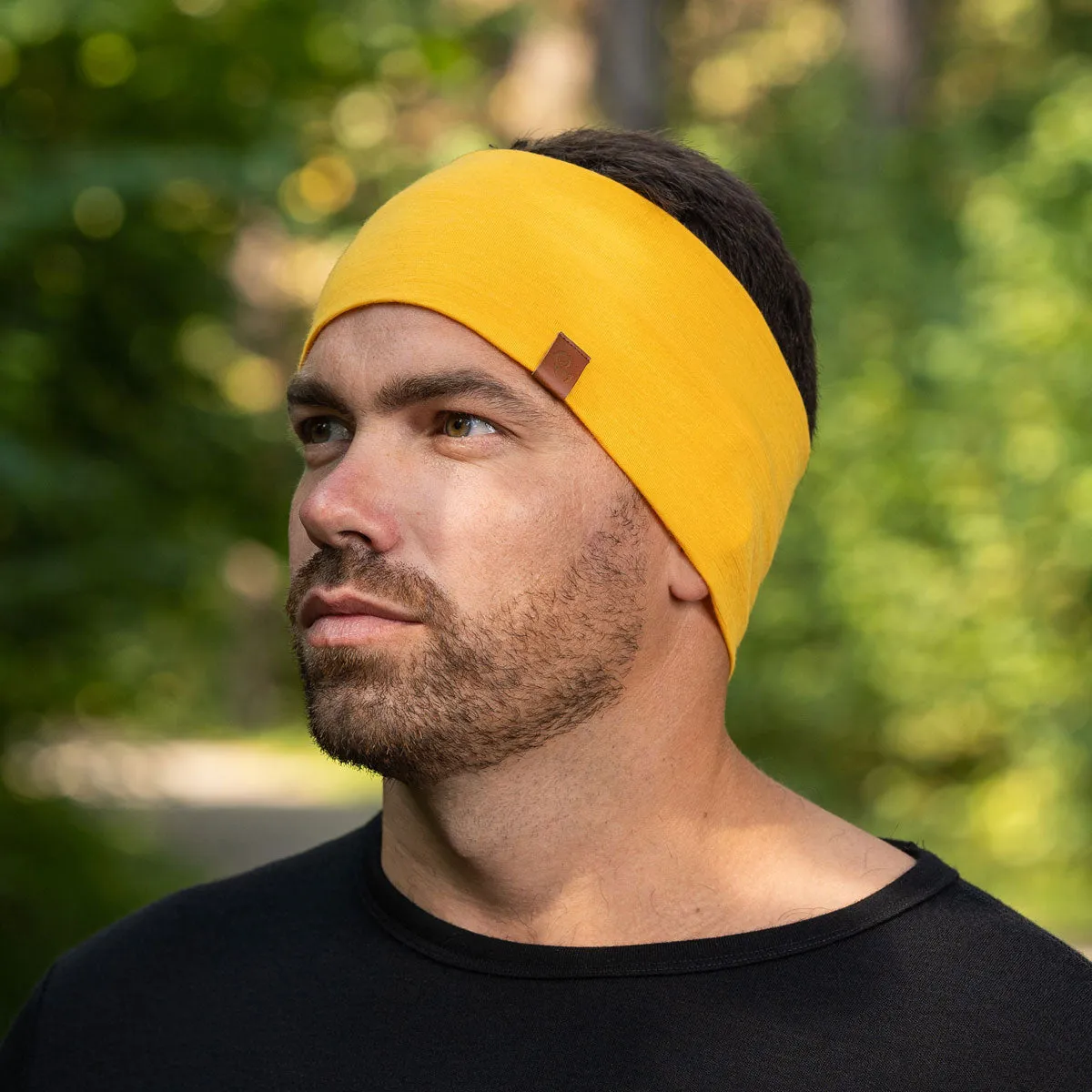 Unisex Trekking Headband Yellow
